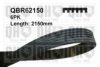 QUINTON HAZELL QBR62150 V-Ribbed Belts